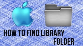 How To Find Library Folder On Mac OS X  Mac Tutorial [upl. by Abehshtab18]