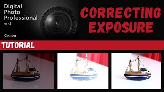 Correcting Exposure  Canon DPP4 Tutorial  Digital Photography Professional 4 [upl. by Gayla515]