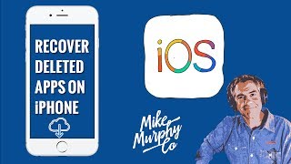 How To Recover Deleted Apps on iPhone [upl. by Akaenahs]