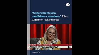 quotSeguramente sea candidata a senadoraquot Elisa quotLilitaquot Carrió en entrevistas con Luis Novaresio [upl. by North936]