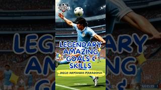 MARADONA LEGENDARY AMAZING GOALS amp SKILLS maradona maradona10 maradonaskills maradonaeterno [upl. by Juster]