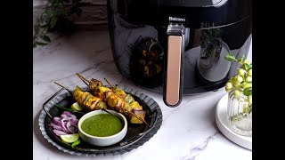 Paneer Tilkka Recipe  Airfryer Recipes  Quick Recipe in Airfryer  Home made panner tikka [upl. by Rabi901]