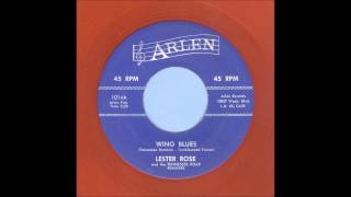 Lester Rose  Wino Blues  Rockabilly 45 [upl. by Citarella]