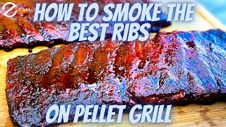 Smoke bbq ribs  Z Grills  How To smoke Ribs on pellet grills  Beginners Bbq outdoors [upl. by Hiroko351]