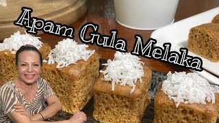 Effa Rizan  KUIH APAM GULA MELAKA APAM KAMPUNG [upl. by Schulman]