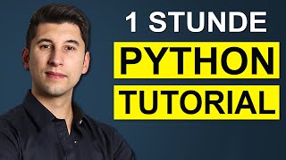 Python Tutorial Deutsch Lerne Python in einer Stunde [upl. by Hultgren]