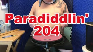 drum pad practice pad lesson practice pad rudiments paradiddle rudiments rudimental exercises [upl. by Yema]