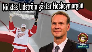 Nicklas Lidström Det gjorde ont i hjärtat  Super Swede gäst i Hockeymorgon [upl. by Llenyt]