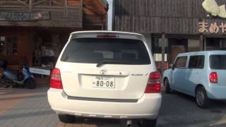 福井県からTOYOTA FOUR KLUGER RV トヨタ・クルーガー Highlander [upl. by Annitsirhc]