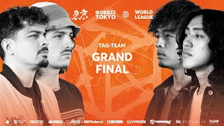 Rogue Wave 🇫🇷 🇨🇴 vs Jairo 🇯🇵 I GRAND BEATBOX BATTLE 2023 WORLD LEAGUE I Tag Team Final [upl. by Aggy12]