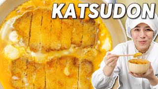 Easy amp Authentic Katsudon Recipe  Japanese Comfort Food at Home  Aois Magical Recipes [upl. by Buxton]