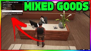 GTA Online How to Export Mixed Goods [upl. by Efrem11]