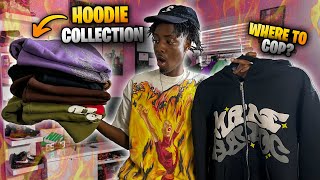 MY HOODIE COLLECTION  BEST PLACES TO BUY HOODIES FOR CHEAP [upl. by Kcirdehs]