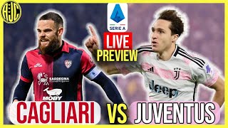 LIVE CAGLIARI VS JUVENTUS  PREVIEW [upl. by Chastain]