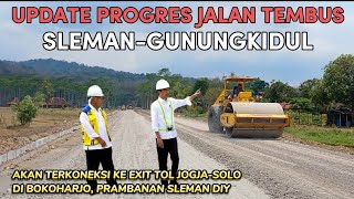 SUDAH SIAP DI ASPAL‼️ JALAN TEMBUS SLEMANGUNUNGKIDUL DI BOKOHARJO PRAMBANAN  INI PROGRESNYA ‼️ [upl. by Osei]