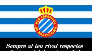 Himne del RCD Espanyol de Barcelona [upl. by Yetta960]