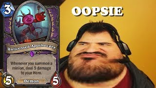 DESTROYED BY RNG Kripp Salt Compilation ep 84 Hearthstone Funny moments [upl. by Kassia202]