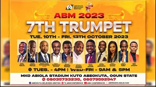 Abeokuta Believers Meeting 2023  7th Trumpet  Day 2 Evening Session [upl. by Cutcliffe]