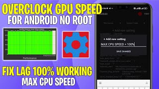 Overclock Gpu Speed With SetEdit Codes  No Root  Max FPS amp Fix Lag 100 [upl. by Mallorie]