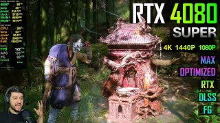 RTX 4080 SUPER  Black Myth Wukong  Optimized amp MAX Settings RTX DLSS FG [upl. by Triplett470]