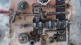 whats inside of 4x4 suzuki multicab transmission [upl. by Ateekan266]