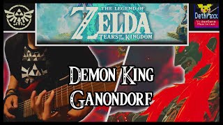 Tears of the Kingdom Demon King Ganondorf FINAL BOSS  Music Theme Remix Cover by Dethraxx [upl. by Ahseki]