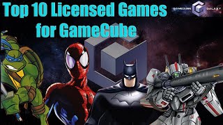 Top 10 Licensed Games for the GameCube  GameCube Galaxy [upl. by Ahsoyem]