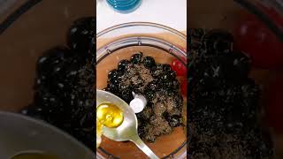 Tapenade  Delicious Black Olive Paste to Dip or Spread on Toast  Classic French Recipe shorts [upl. by Doughty]