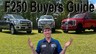 Ford F250 Buyers Guide  What would a Ford Tech Buy [upl. by Hgielra727]