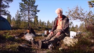 Friluftsliv med hund  Søndre Blefjell Nåttern [upl. by Reffotsirhc]