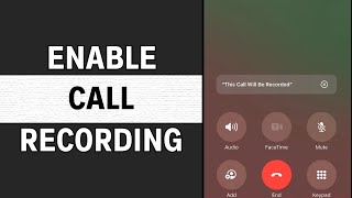 iOS 18 Call Recording Option Not Showing  How to Enable Call Recording on Any iPhone [upl. by Rolfe405]