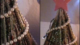 Tannenbaum DIY aus Zeitschrift WinterCafe [upl. by Tlok]