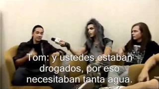 Entrevista Tokio Hotel Russia 362011 Subtitulada Español Parte 12 [upl. by Eendys]