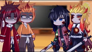 Hashiras Era Sengoku  Yoriichi React To Future Hashiras  AU  Demon Slayer  Gacha React [upl. by Mascia]