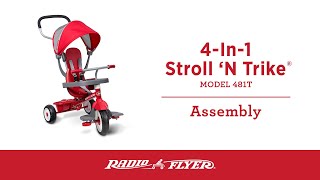 4in1 Stroll N Trike® Assembly Video  Radio Flyer [upl. by Xerxes719]