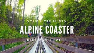 Ride The Smoky Mountain Alpine Coaster POV HD Quality [upl. by Alyce392]