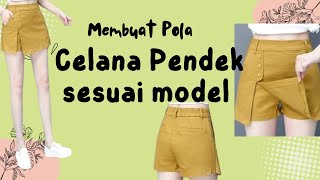 Pola Celana Pendek Wanita Sesuai Model [upl. by Aleirbag]