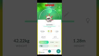 Pokemon Go rare hatch Larvesta larvesta pokemongoindia pokemon hatching incubator pokemongo 8 [upl. by Major]