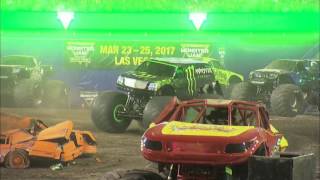 Monster Energy  FULL Freestyle from Monster Jam in Gillette Stadium  Foxborough 2016 [upl. by Nelac]