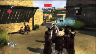 Assassins Creed BrotherHood  Mode online Chasse à lhomme N°2  HD FR  Gameplay Commenté [upl. by Marigolda]