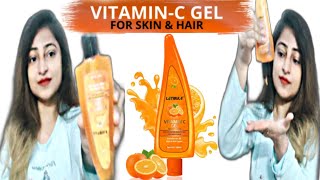 Latibule Vitamin C GEL Review  Skin amp Hair Gel latibule skincare faceserum skinbrightening [upl. by Charisse]