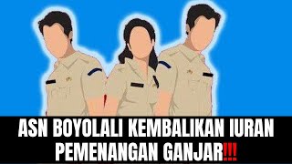 ASN Boyolali Kembalikan Iuran Pemenangan Ganjar [upl. by Iniffit]