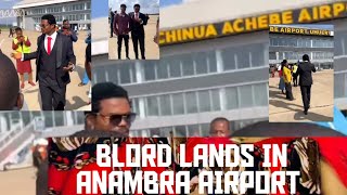 Hundreds of People Welcome Blord In Anambra Airport UmueriSoludoObicubanaObijackson [upl. by Sami]