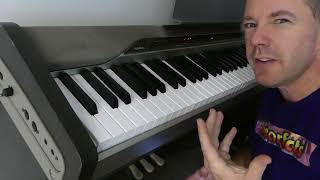 Casio PX110 digital piano review and demo [upl. by Behl]