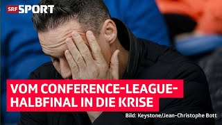 Vom ConferenceLeagueHalbfinal in die Krise  1 Jahr zum Vergessen für den FCB  SRF Sport [upl. by Adnohsat]