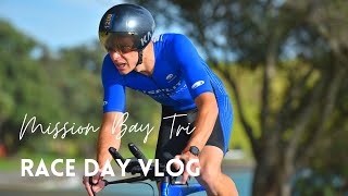 Race Day Vlog  Mission Bay Triathlon [upl. by Ruthven384]