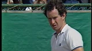 John McEnroe vs Henri Leconte Australian Open 1985 4th round [upl. by Euqinue421]