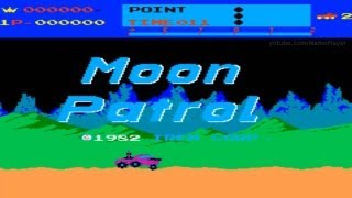 Moon Patrol 1982 Irem Mame Retro Arcade Games [upl. by Neelav445]