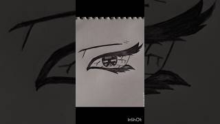 Akaza eye 👁️ demon slayer Drawinganimedemonslayerytshortsyoutubeshortsviral [upl. by Ewan]