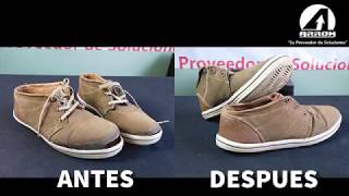 Vulcanizado y restauración de zapatos con suela de TR PARTE 1 [upl. by Nedi]